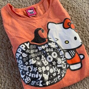 NWT Hello Kitty Halloween Long Sleeve Top